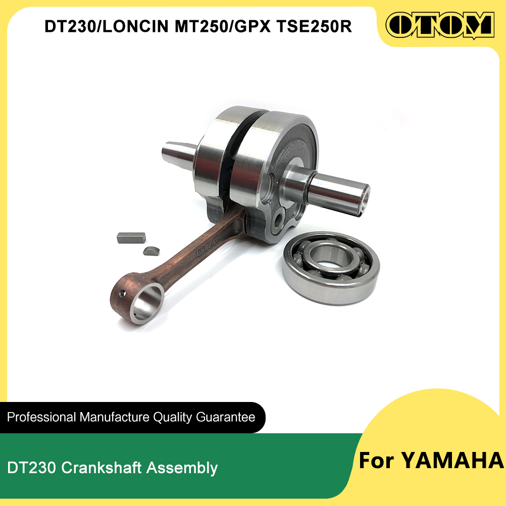 Motorcycle Crankshaft - OTOM DT230 MT250 мотоциклетный шатун коленчатого