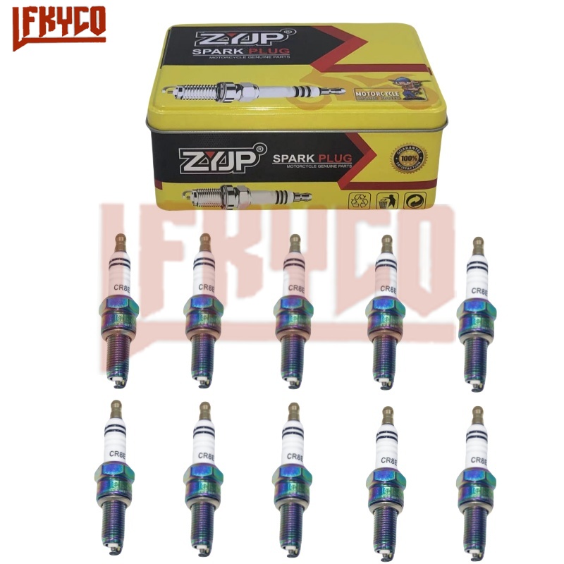 Motorcycle Spark Plug - 10 шт. CR8E иридиевая Свеча зажигания