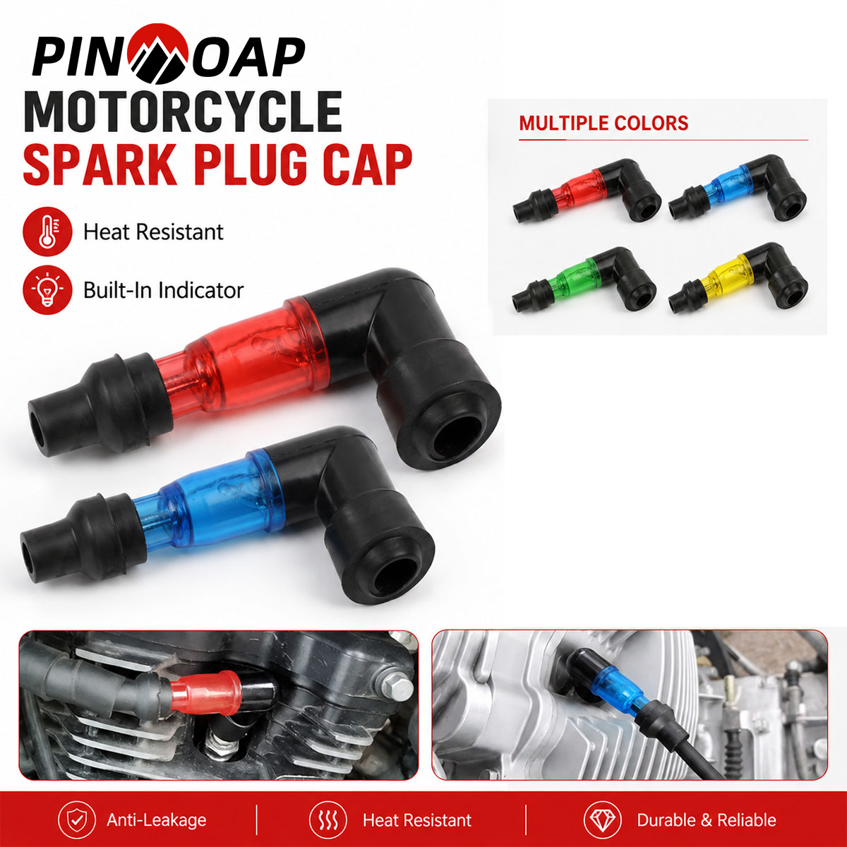 PINMOAP 1/2 шт. Высокопроизвод – обзор и цена Motorcycle Spark Plug
