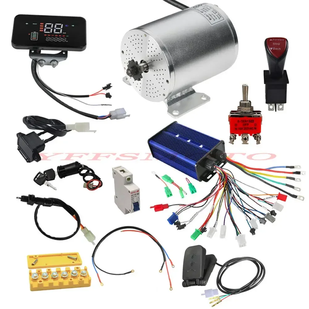 Бесщеточный двигатель 72 В 300 – обзор и цена Motorcycle Engine Kit