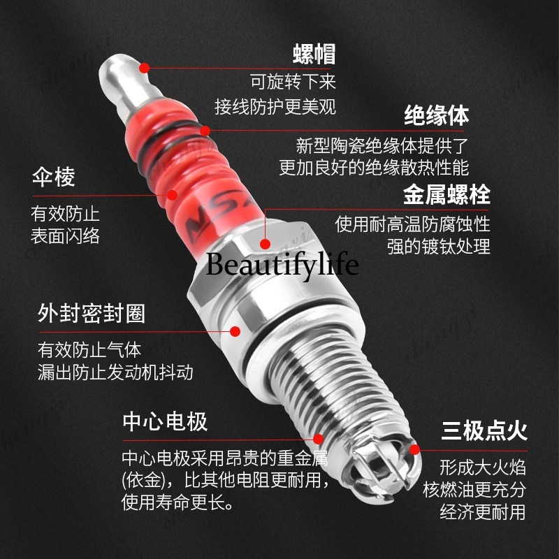 Запчасти для мотоциклов и скут – обзор и цена Motorcycle Spark Plug