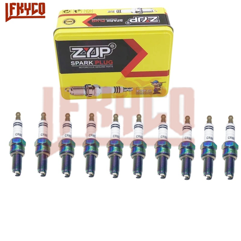 10 шт. CR8E иридиевая Свеча за – обзор и цена Motorcycle Spark Plug