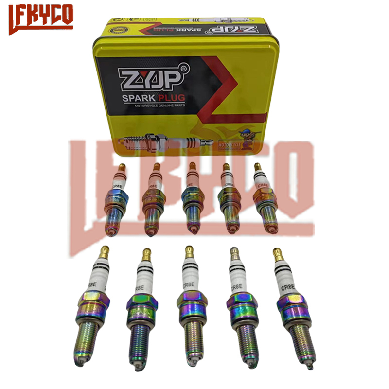10 шт. CR8E иридиевая Свеча за – обзор и цена Motorcycle Spark Plug